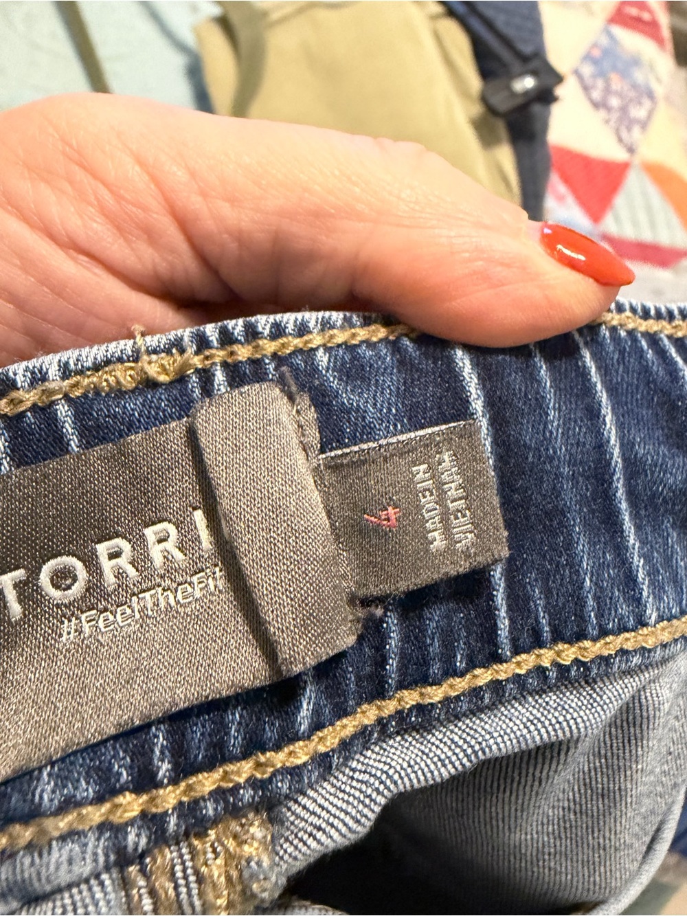 torrid Light Blue Cropped Wide-Leg Drawstring Waist Jeans - Picture 3 of 3